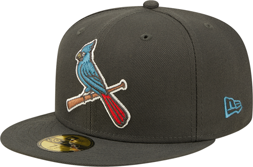 New Era St Louis Cardinals Bird Mens Grey Color Pack 59FIFTY Fitted Hat