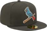 New Era St Louis Cardinals Bird Mens Grey Color Pack 59FIFTY Fitted Hat