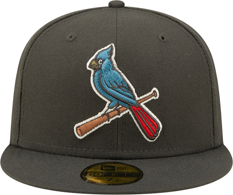 New Era St Louis Cardinals Bird Mens Grey Color Pack 59FIFTY Fitted Hat