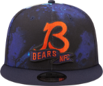 Men's Chicago Bears New Era Ink 2022 NFL Official 9FIFTY Snapback Adjustable Hat