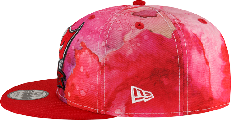 Men's Tampa Bay Buccaneers New Era Ink 2022 NFL Official 9FIFTY Snapback Adjustable Hat detail view