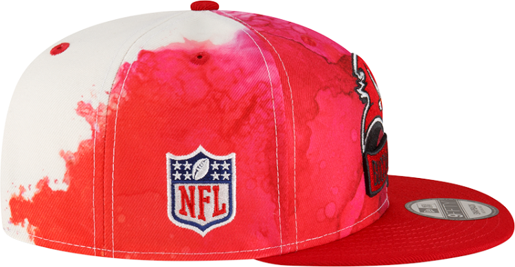 Men's Tampa Bay Buccaneers New Era Ink 2022 NFL Official 9FIFTY Snapback Adjustable Hat image 6