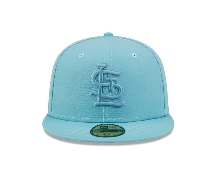 New Era St. Louis Cardinals Color Pack Blue 59FIFTY Fitted Cap back view