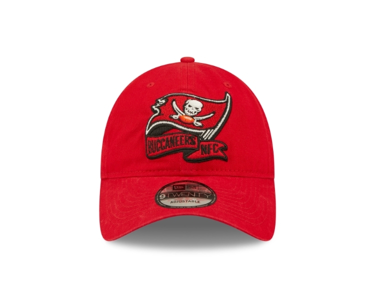 New Era Tampa Bay Buccaneers NFL 2022 Sideline Home 920 Adjustable Hat back view