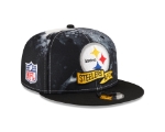 Men's Pittsburgh Steelers New Era Ink 2022 NFL Official 9FIFTY Snapback Adjustable Hat