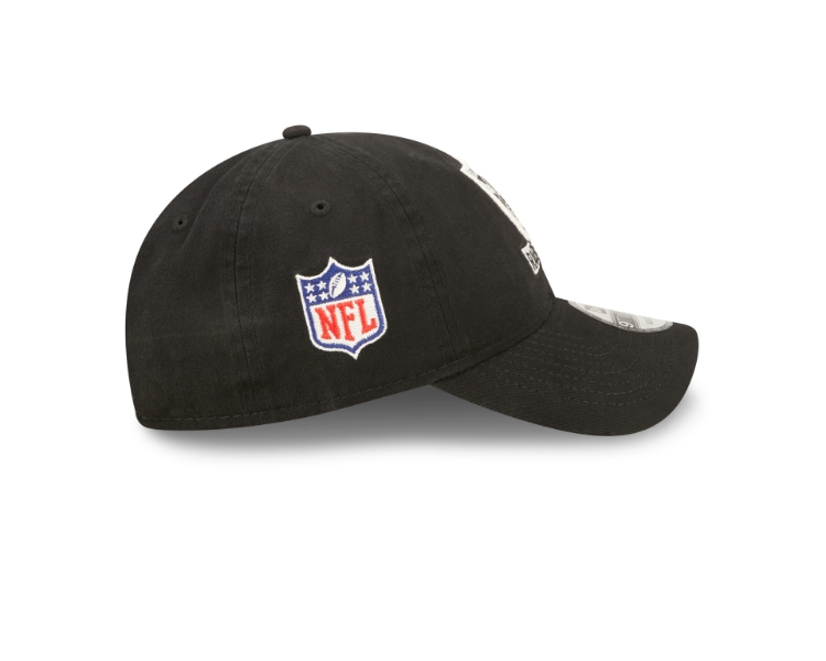 Las Vegas Raiders 2022 NFL Sideline Home 9TWENTY Adjustable Hat image 6