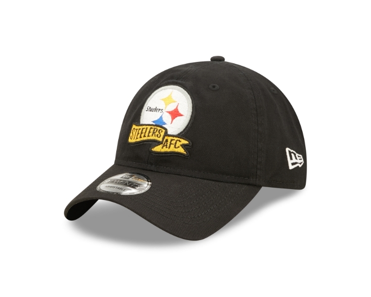 Pittsburgh Steelers 2022 NFL Sideline Home 9TWENTY Adjustable Hat front view