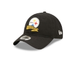 Pittsburgh Steelers 2022 NFL Sideline Home 9TWENTY Adjustable Hat