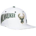 Milwaukee Bucks Mitchell & Ness Reppin Retro Snapback Hat - White