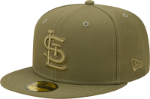 St. Louis Cardinals New Era Color Pack 5950 Fitted Cap Military Green\