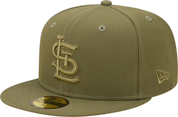 St. Louis Cardinals New Era Color Pack 5950 Fitted Cap Military Green\