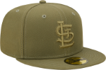 St. Louis Cardinals New Era Color Pack 5950 Fitted Cap Military Green\