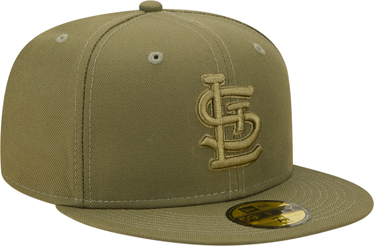 St. Louis Cardinals New Era Color Pack 5950 Fitted Cap Military Green\