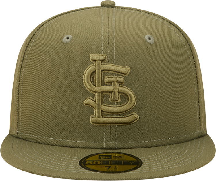 St. Louis Cardinals New Era Color Pack 5950 Fitted Cap Military Green\