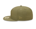 Men's Atlanta Braves New Era Army Green Color Pack 59FIFTY Fitted Hat