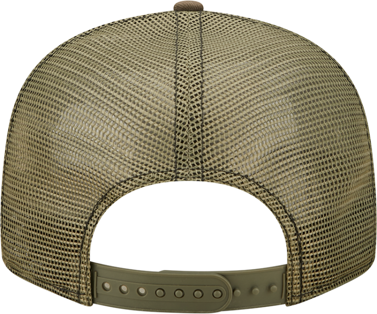 Men's Cleveland Browns New Era Camo Trucker 9FIFTY Snapback Hat image 5