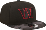 Men's Washington Commanders New Era Black Vize 9FIFTY Snapback Hat