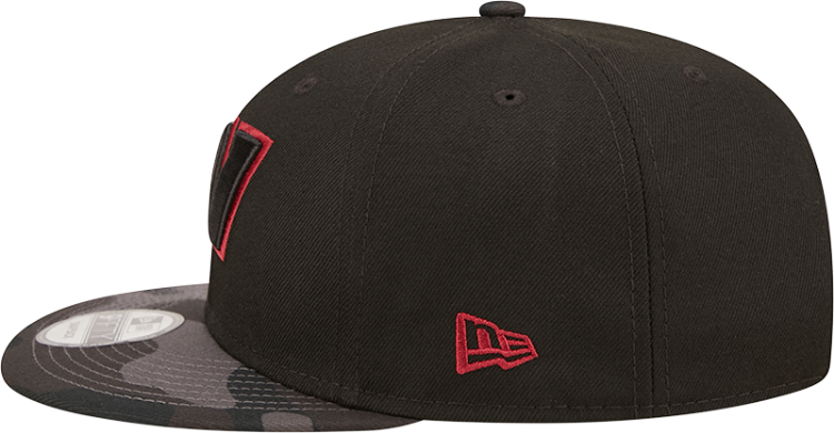 Men's Washington Commanders New Era Black Vize 9FIFTY Snapback Hat