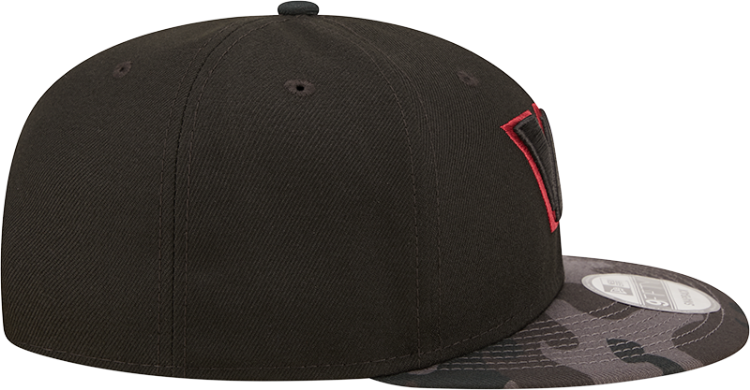 Men's Washington Commanders New Era Black Vize 9FIFTY Snapback Hat