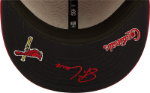 Men's St. Louis Cardinals New Era Red Identity 59FIFTY Fitted Hat