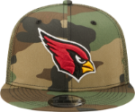 Men's Arizona Cardinals New Era Camo Trucker 9FIFTY Snapback Hat