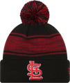 St. Louis Cardinals Red/Black Chill Knit Cap by New Era