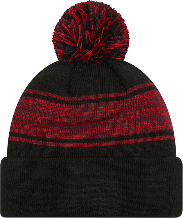 St. Louis Cardinals Red/Black Chill Knit Cap by New Era side view