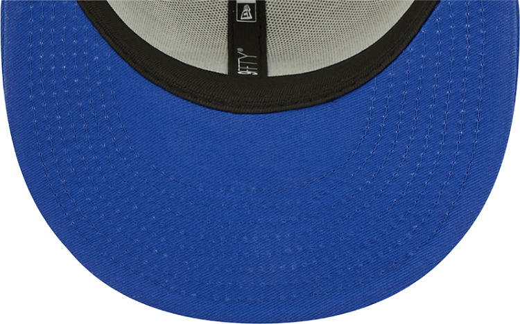 Men's Buffalo Bills New Era Gray/Royal 2022 Sideline 9FIFTY Historic Snapback Hat image 7