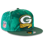 Men's Green Bay Packers New Era 2022 Sideline 9FIFTY Ink Dye Snapback Hat