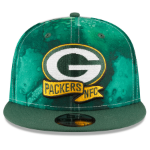 Men's Green Bay Packers New Era 2022 Sideline 9FIFTY Ink Dye Snapback Hat