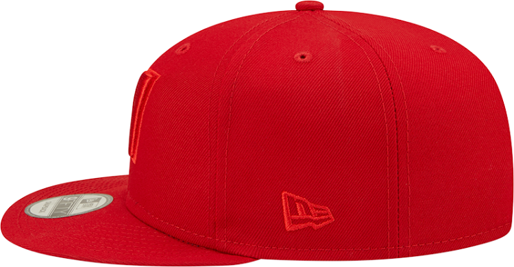 Men's Washington Commanders New Era Scarlet Color Pack 9FIFTY Snapback Hat detail view
