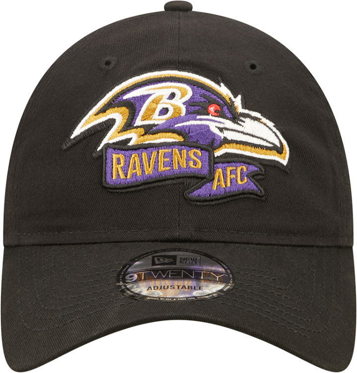 New Era Baltimore Ravens 2022 Sideline 920 Adjustable Hat back view