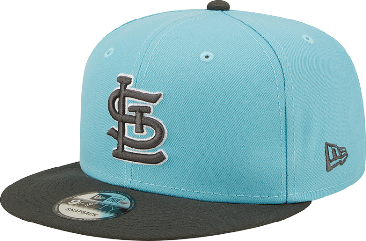 New Era St. Louis Cardinals STL Teal 2T Color Pack 9Fifty Men's Snapback Hat front view