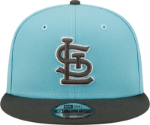 New Era St. Louis Cardinals STL Teal 2T Color Pack 9Fifty Men's Snapback Hat