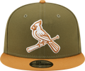 New Era St. Louis Cardinals  Alternate Olive 2T Color Pack 9Fifty Men's Snapback Hat