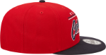 Men's New Era Red/Black St.  Louis Cardinals Team  STL Script 9FIFTY Snapback Hat