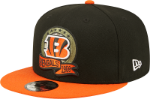 Men's Cincinnati Bengals New Era Black/Orange 2022 Salute To Service 9FIFTY Snapback Hat