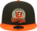 Men's Cincinnati Bengals New Era Black/Orange 2022 Salute To Service 9FIFTY Snapback Hat