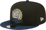 Men's Tennessee Titans New Era Black/Navy 2022 Salute To Service 9FIFTY Snapback Hat