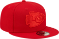 Kansas City Chiefs New Era Color Pack 9FIFTY Snapback Hat - Scarlet
