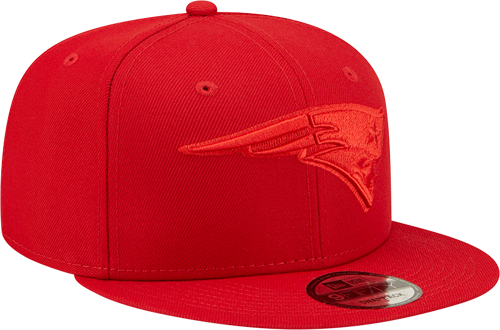New England Patriots New Era Color Pack 9FIFTY Snapback Hat - Scarlet