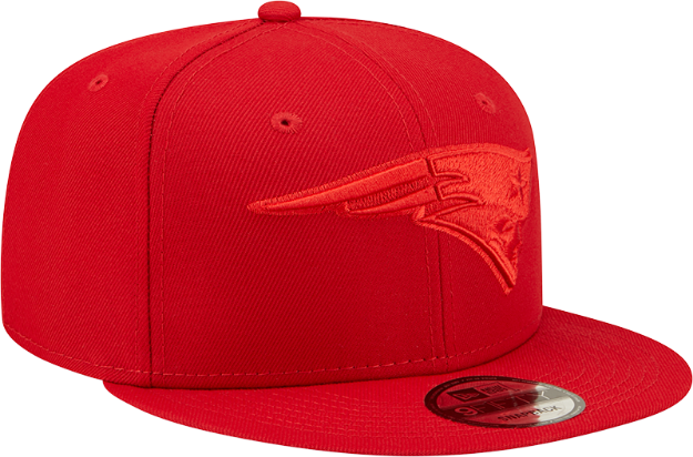 New England Patriots New Era Color Pack 9FIFTY Snapback Hat - Scarlet