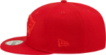 New England Patriots New Era Color Pack 9FIFTY Snapback Hat - Scarlet