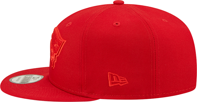New England Patriots New Era Color Pack 9FIFTY Snapback Hat - Scarlet