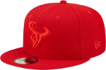 Men's Houston Texans New Era Scarlet Color Pack NFL 9FIFTY Snapback Hat