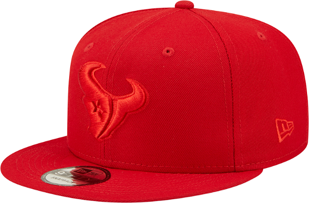 Men's Houston Texans New Era Scarlet Color Pack NFL 9FIFTY Snapback Hat