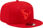 Men's Houston Texans New Era Scarlet Color Pack NFL 9FIFTY Snapback Hat