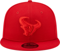 Men's Houston Texans New Era Scarlet Color Pack NFL 9FIFTY Snapback Hat