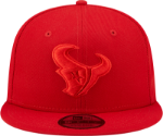 Men's Houston Texans New Era Scarlet Color Pack NFL 9FIFTY Snapback Hat