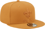 Men's New Orleans Saints New Era Tan Color Pack NFL 9FIFTY Snapback Hat